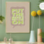 Put The Kettle On Print Four Colour Options, thumbnail 1 of 8