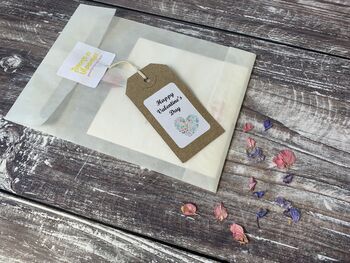 Plantable Swan Seed Paper Card, 5 of 7