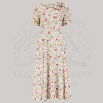 Cindy Dress Authentic 1940s Style Dress, 4 of 7