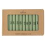 Slim Tapered Green One 24 Advent Candles, thumbnail 3 of 3