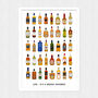 'Whisky Business' Whisky Montage Print, thumbnail 1 of 4