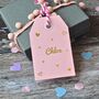 Personalised Gold Foiled Name Wedding Favour Tag, thumbnail 2 of 5