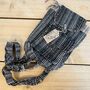 Handmade Bohemian Mini Stripe Backpack, thumbnail 8 of 10