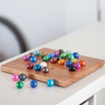 Family Game Solitaire With Stunning Glass Balls, 4 of 7