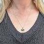 The T Bar Green Onyx Necklace, thumbnail 4 of 10