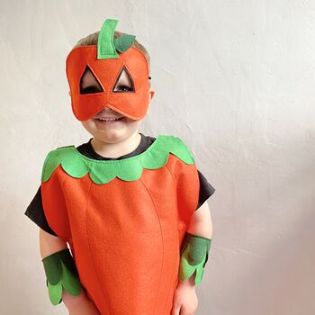 Halloween Pumpkin Costume For Kids And Adults, 9 of 11