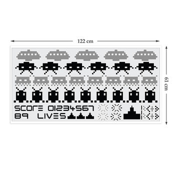 Space Invaders Wall Stickers, 4 of 9