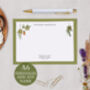 House Plants Personalised Address Note Cards A6 Notecard Set, thumbnail 3 of 6