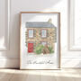 Personalised Watercolour Home And Business Wall Print, thumbnail 4 of 12