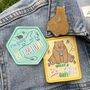 We're Going On A Bear Hunt | Bear Character Enamel Pin Badge, thumbnail 6 of 6