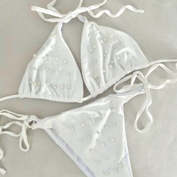 Bride To Be Pearl Bikini, 5 of 7