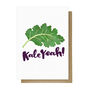Kale Yeah Card, thumbnail 2 of 2