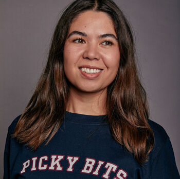 Picky Bits Varsity Slogan Christmas Sweatshirt, 7 of 7