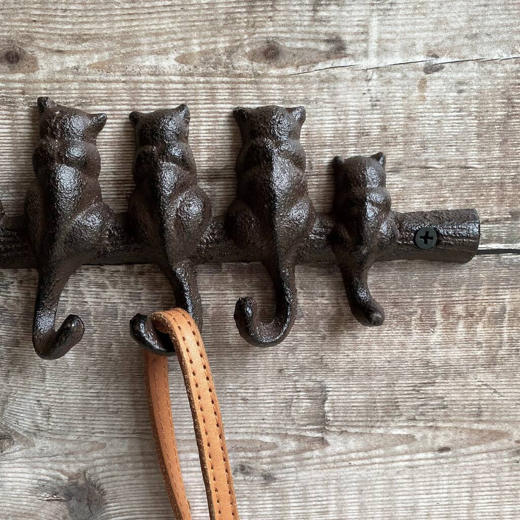 Cats Tails Cast Iron Wall Hook By Garden Selections