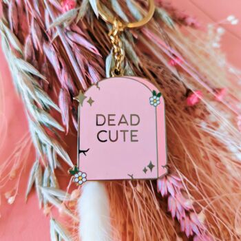 Dead Cute Tombstone Keyring, 4 of 4
