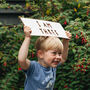 Personalised Wooden Birthday Sign, thumbnail 3 of 4