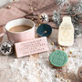 Personalised Christmas Eve Treat Iced Biscuit Box, thumbnail 2 of 3