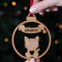 Personalised Cat Christmas Bauble, thumbnail 1 of 2