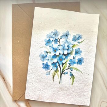 Plantable Wildflower Seed Sympathy, Thinking Of You Card A5 Size, 4 of 4