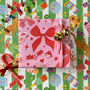 Red Bows Holiday Wrap, thumbnail 2 of 4