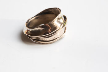 Layered Ring In Bronze Varius Sizes/Designs Available, 9 of 12