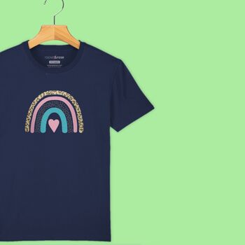 Boho Rainbow Girls And Boys T Shirt, 5 of 12