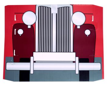 Make A Vintage Car Craft Kit Red, 5 of 5