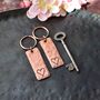 22nd Anniversary Solid Copper Key Ring Gift, thumbnail 6 of 12