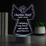 Personalised Angel Memorial Light Sign, thumbnail 1 of 9