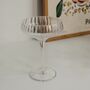Sofie Ripple Clear Cocktail Glass, thumbnail 1 of 3