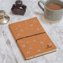 Personalised Fully Floral Recycled Leather Notebook, thumbnail 1 of 3