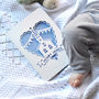 With Love, Christening Papercut Card, thumbnail 2 of 9