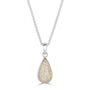 Forever Cherished Teardrop Ashes Memorial Pendant, thumbnail 1 of 3