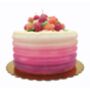 Fake Candle Pink Berry Cake, thumbnail 5 of 7