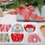 12 Christmas Gift Tags With Cute Christmas Jumper Design And Gold Twine, thumbnail 2 of 4
