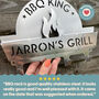 Personalised Stainless Steel Bbq Tool Rack, thumbnail 4 of 7