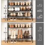 10 Tier Shoe Rack Shoe Storage Organizer Shelves, thumbnail 5 of 9