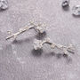 Sterling Silver Constellation Earrings, thumbnail 4 of 5