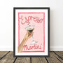 Espresso Martini Cocktail Art Print, thumbnail 11 of 12