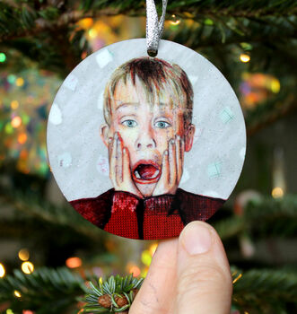 Home Alone Christmas Bauble, Funny Kevin Decoration, 6 of 8