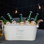 Personalised Metal Ice Bucket Bride And Groom Gifts, thumbnail 4 of 6