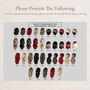 Personalised Glam Best Friends Illustration Plaque, thumbnail 2 of 4