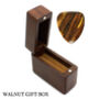 Banded Tiger Jasper Guitar Pick In A Gift Box, thumbnail 5 of 7