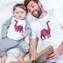 Personalised Dinosaur Family Pyjamas, thumbnail 1 of 10