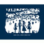 Family Print Or Papercut In Mount, thumbnail 6 of 7
