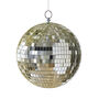 Gold Disco Ball Hanging Decoration Medium, thumbnail 2 of 3
