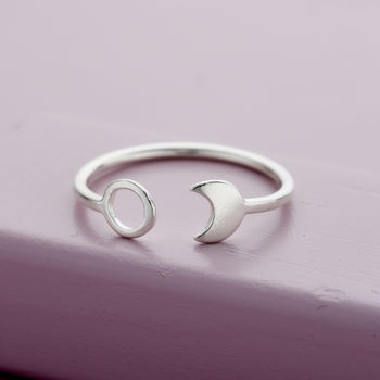 Sun And Moon Open Ring, 4 of 8
