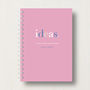 Personalised Job Or Home Planner Or Notebook, thumbnail 1 of 10