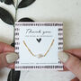 Bridesmaid Freshwater Pearl 18ct Gold Plated Necklace, thumbnail 1 of 9