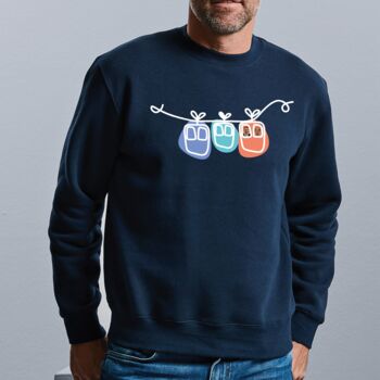 Personalised Ski Lift Jumper With Personalised Photo, 2 of 6